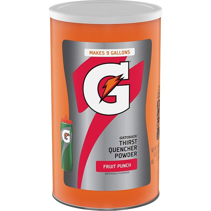 Gatorade Thirst Quencher Powder Fruit Punch 76.5 oz container