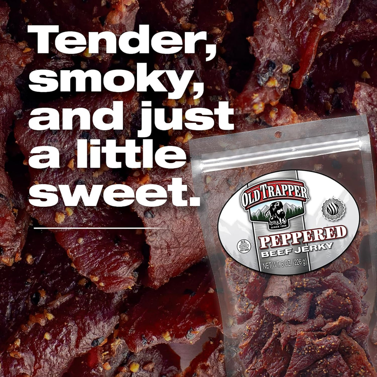 Protein beef jerky for lunches and travel