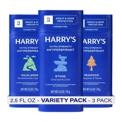 Harry's men's antiperspirant deodorant 2.5 oz sticks