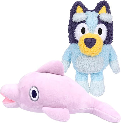 Portable Bluey puppet toys for travel play