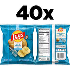 Lay's Salt & Vinegar potato chips 40-count multipack