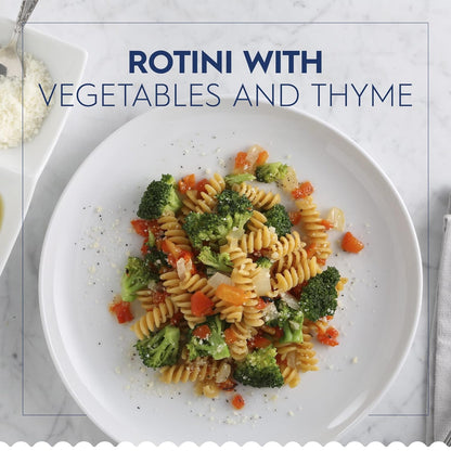 Non-GMO kosher Barilla rotini pasta packaging