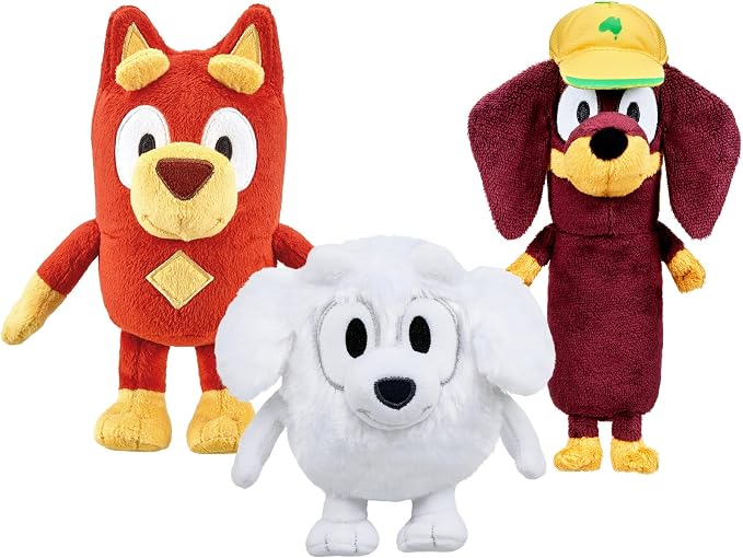 Bluey and Bingo cuddly plush gift set