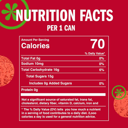 IZZE sparkling water juice beverage blend strawberry pack