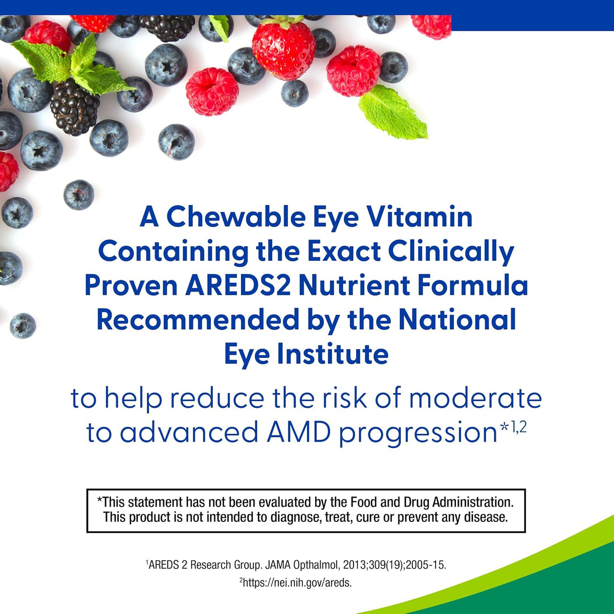 AREDS 2 eye vitamins with lutein and zeaxanthin