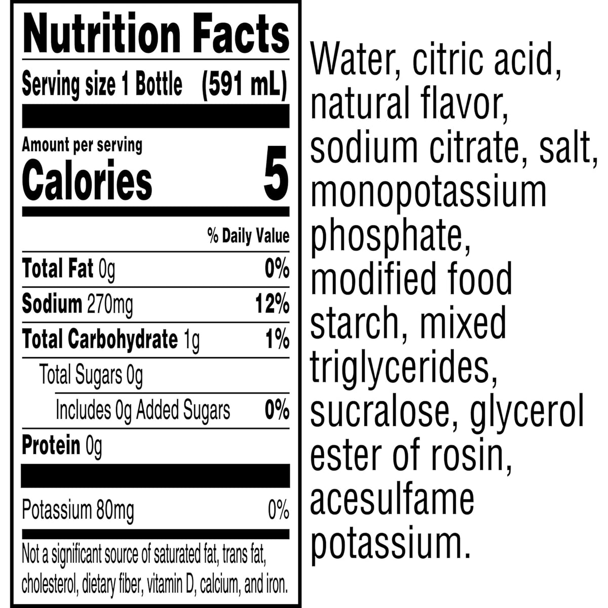 Zero sugar Gatorade Thirst Quencher bottles