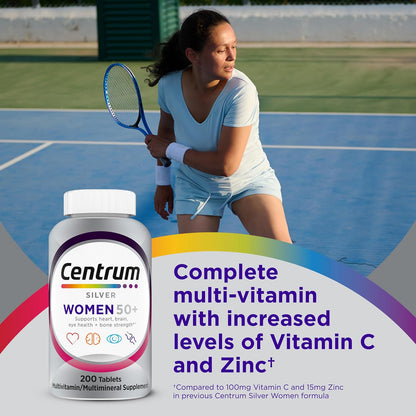 Centrum Silver multivitamin with essential nutrients for women