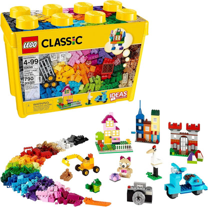 Colorful LEGO Classic building bricks 790 piece kit