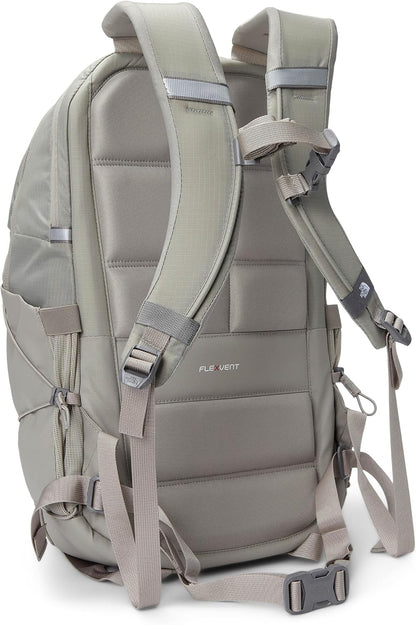 Stone Slab Calacatta laptop backpack with bungee compression