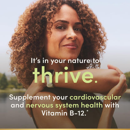Vitamin B12 quick dissolve supplement packaging