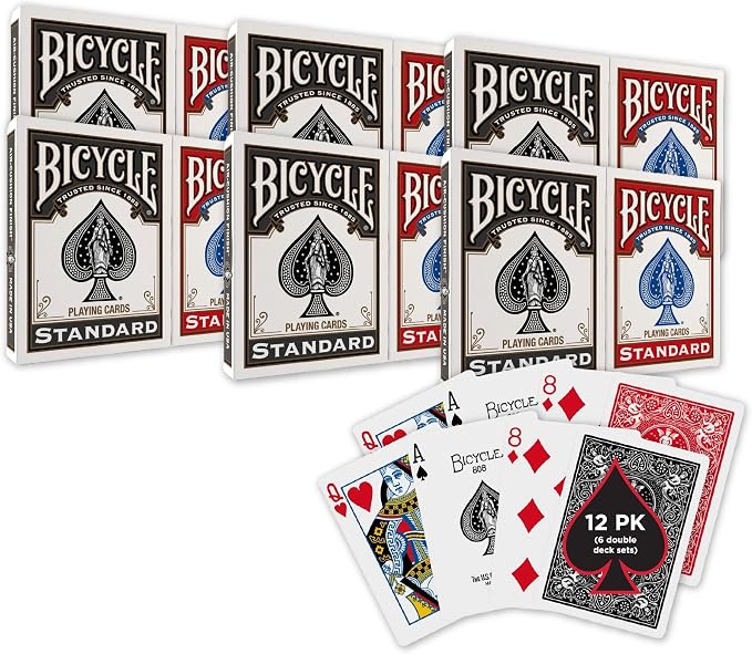 Bicycle cards 2 pack standard playing card decks
