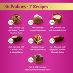 Lindt assorted chocolate pralines gift box packaging