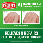O'Keeffe's hand cream tube front view