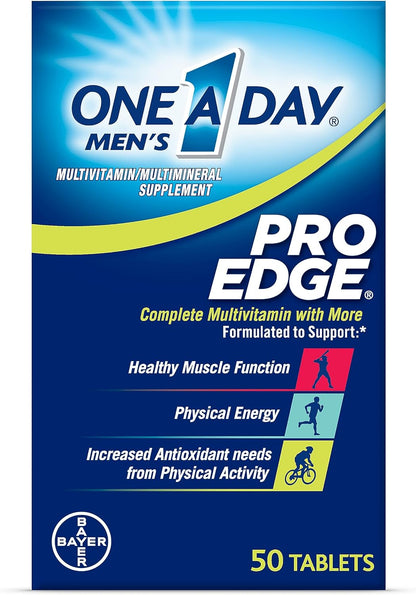 Men’s daily multivitamin supplement with vitamins and zinc