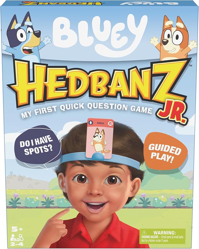 Hedbanz picture guessing board game for kids