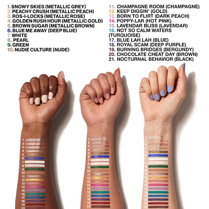 Buildable blendable wet n wild multi-stick