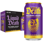 Liquid Death grape flavored sparkling water 12 pack
