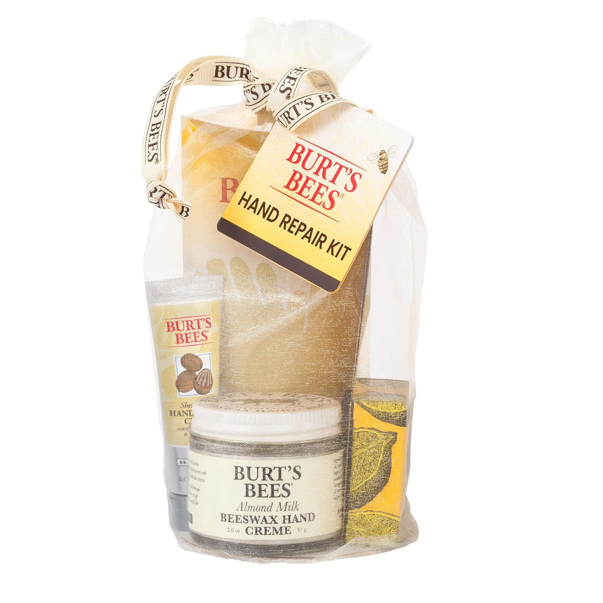 Burt's Bees cuticle cream and hand lotion gift set