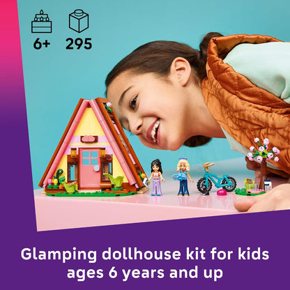 LEGO Friends Nova and Liann camping playset with kitten