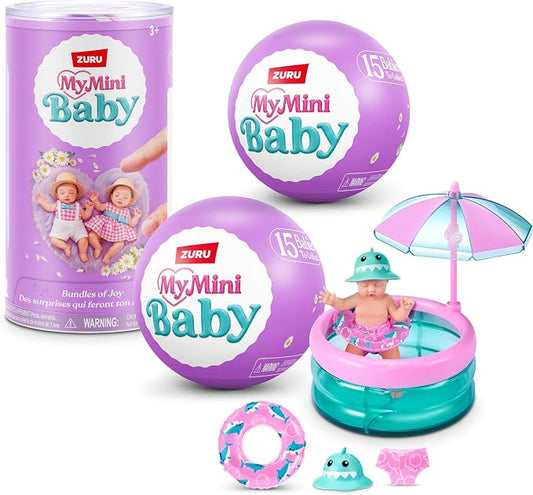ZURU My Mini Baby Series 2 mystery capsule set