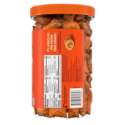 Reese's filled pretzels crunchy peanut butter snack