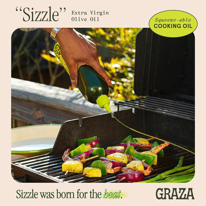 Graza Sizzle 25.3 fl oz olive oil bottle