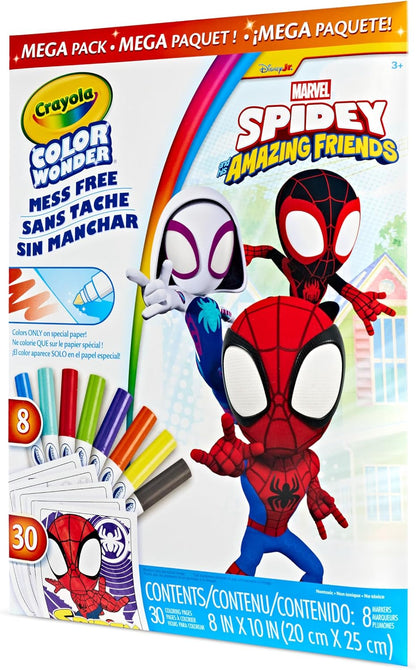 Crayola Color Wonder Mega Set with compact folder format