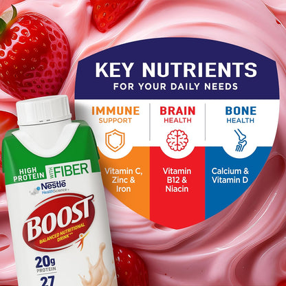 BOOST protein drink strawberry flavor multipack