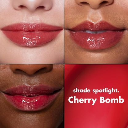 e.l.f. Cherry Bomb sheer buildable lip lacquer