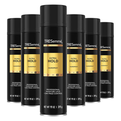 TRESemmé extra hold hair spray for frizz control