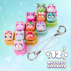 Series 3 Clickeez collectible keyboard key characters