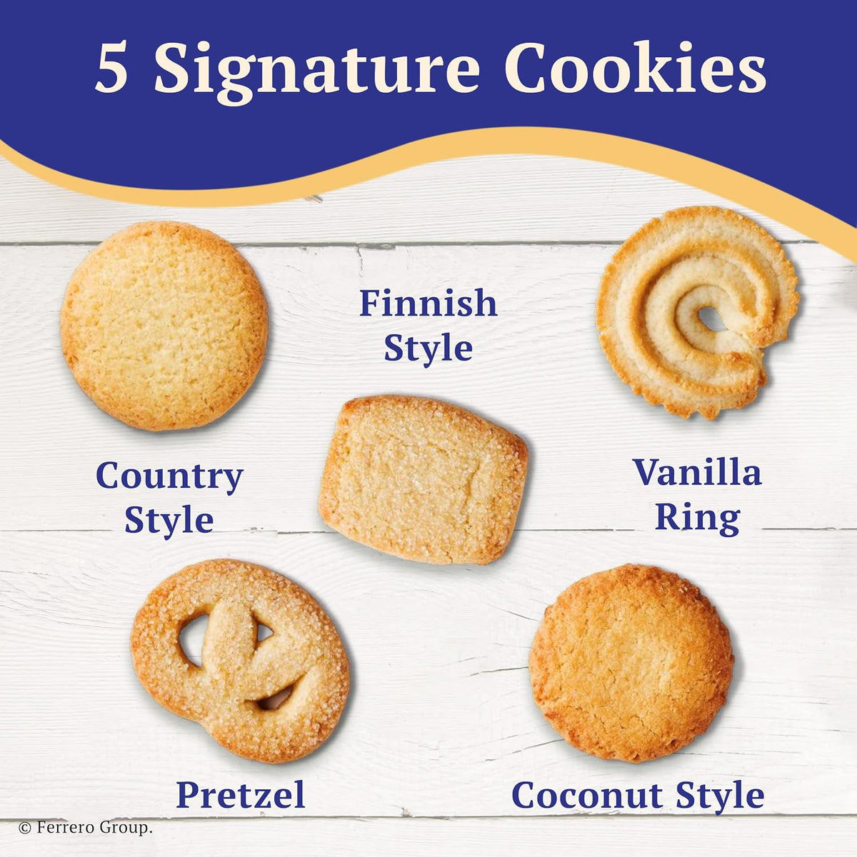 Royal Dansk butter cookies for gifting and sharing