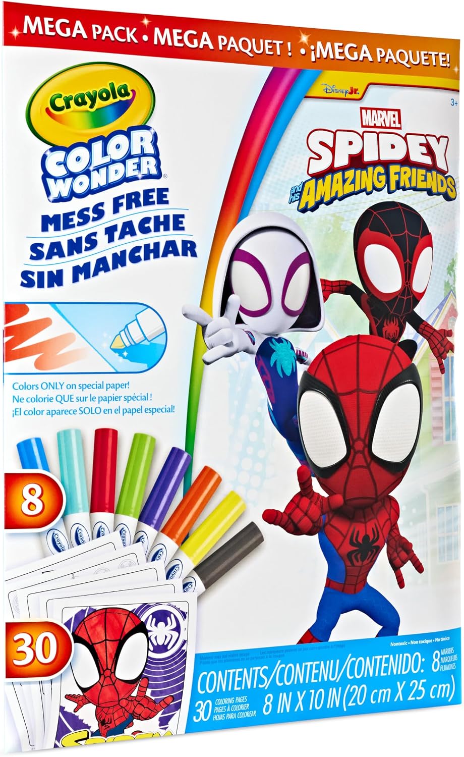 Crayola Spidey coloring activity set for holiday gifting