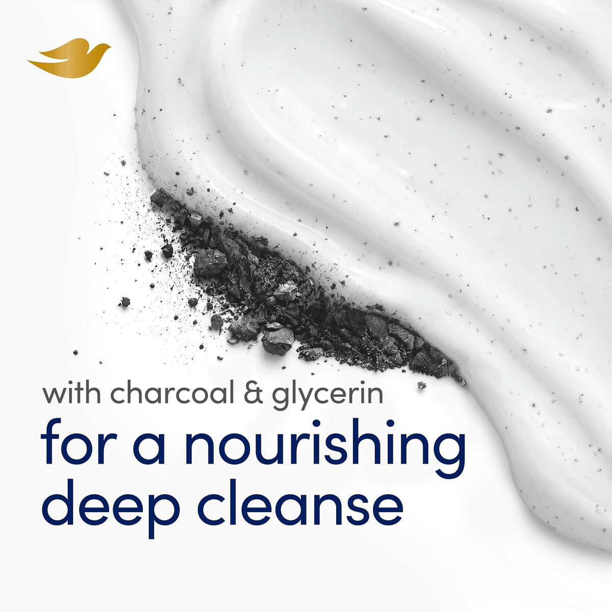 Dove Deep Exfoliating charcoal body care bars