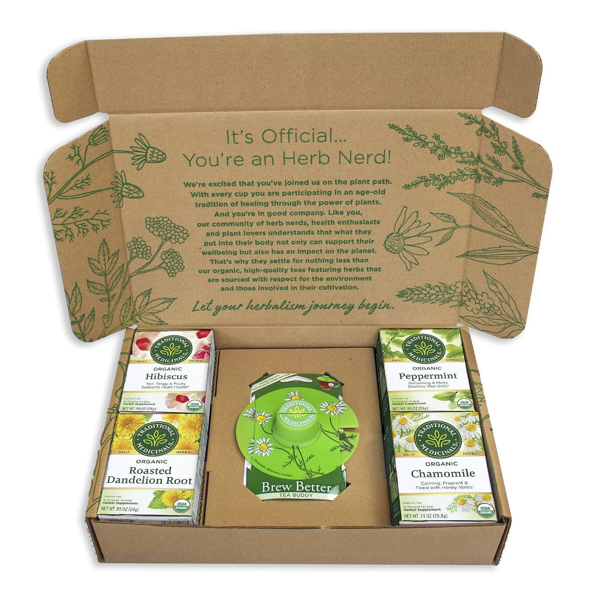 Visit the Traditional Medicinals Store — Traditional Medicinals Organic Spearmint, 16 Tea Bags - product image 95
