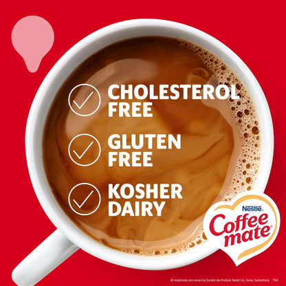 Coffee Mate creamer singles dispenser box
