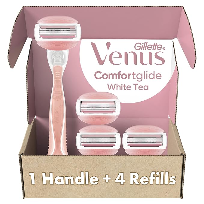 Gillette Venus ComfortGlide White Tea women's razor set