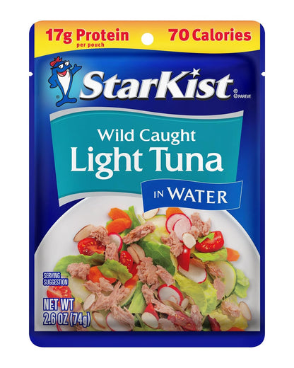 StarKist tuna pouch high protein pantry staple