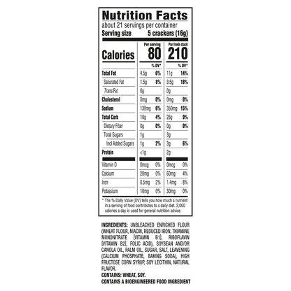 Ritz Fresh Stacks travel snack crackers multipack