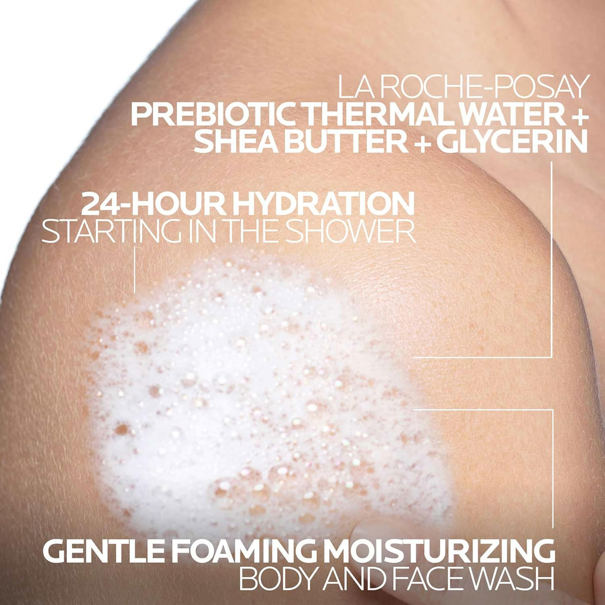 La Roche-Posay Lipikar AP+ body wash product detail