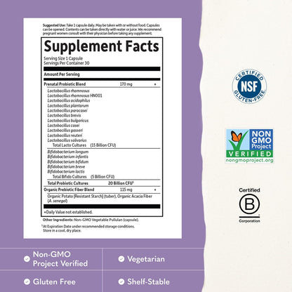 Garden of Life 20B probiotics 30ct product image