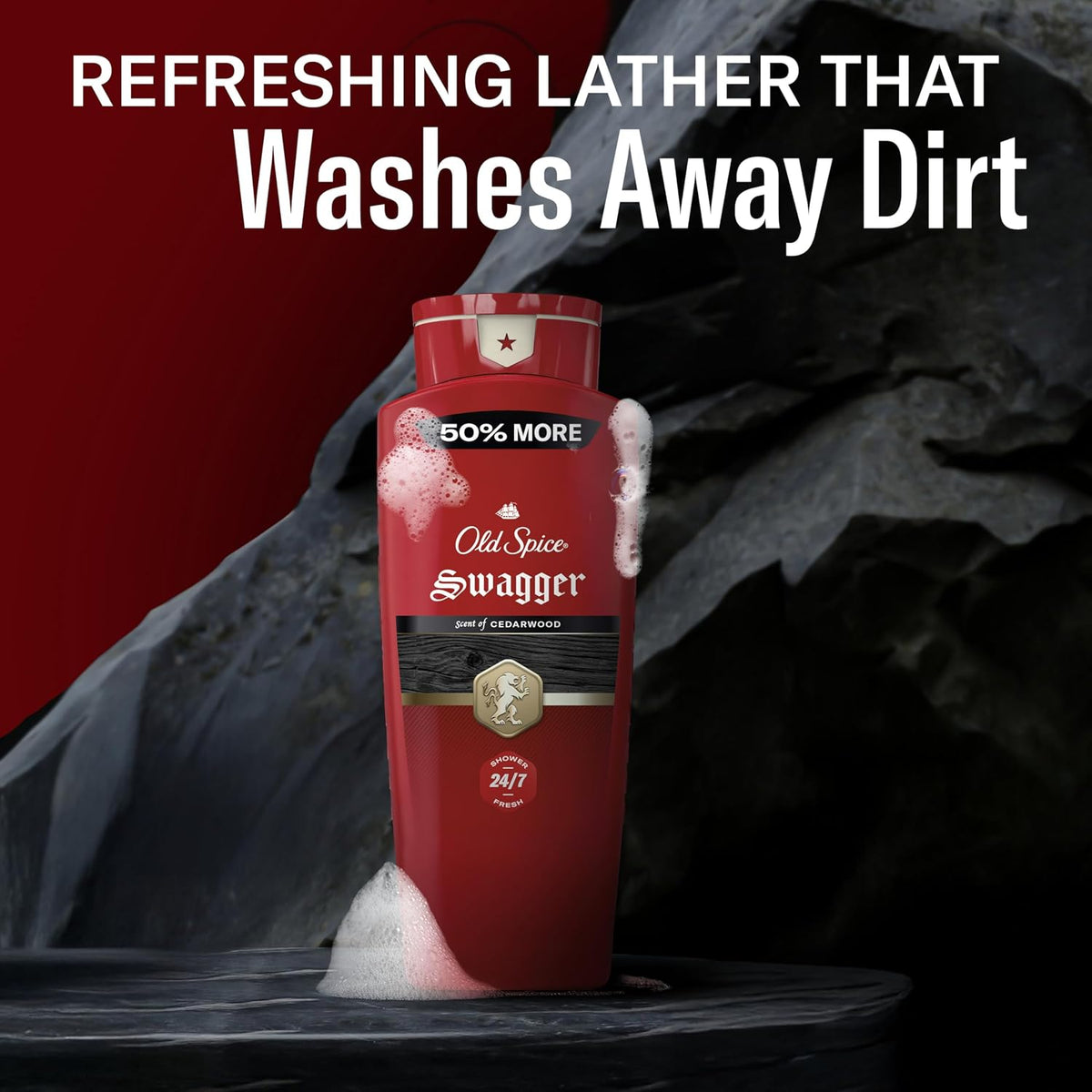 Old Spice long lasting scent body wash 24 oz
