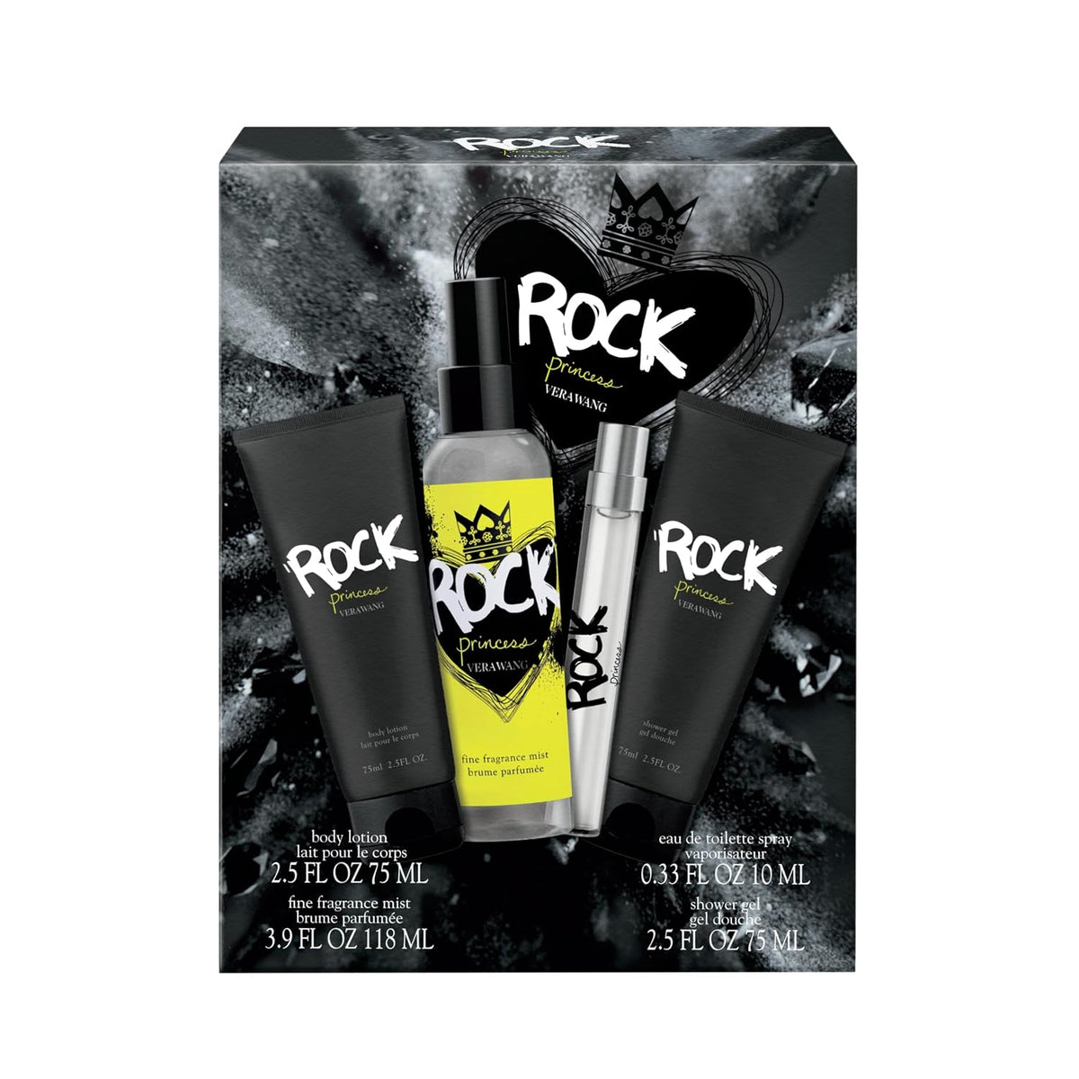 Vera Wang Rock Princess fragrance with floral and vanilla notes