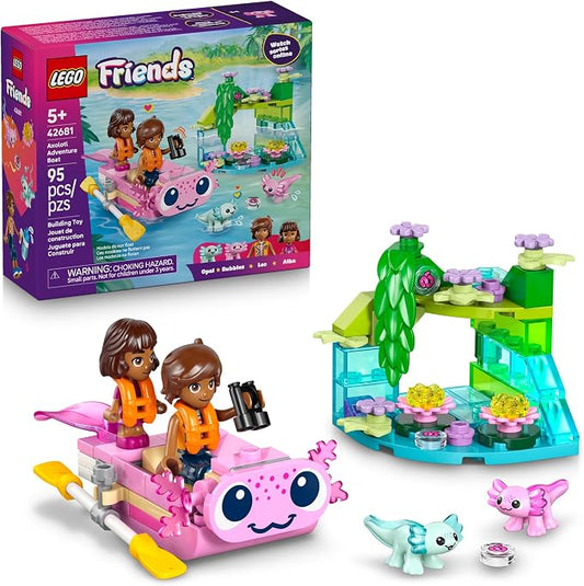 LEGO Friends Axolotl Adventure Boat 42681 building set