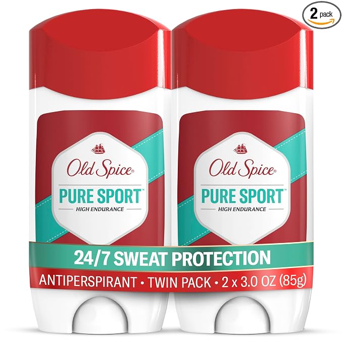 Old Spice High Endurance Pure Sport antiperspirant deodorant 2 pack