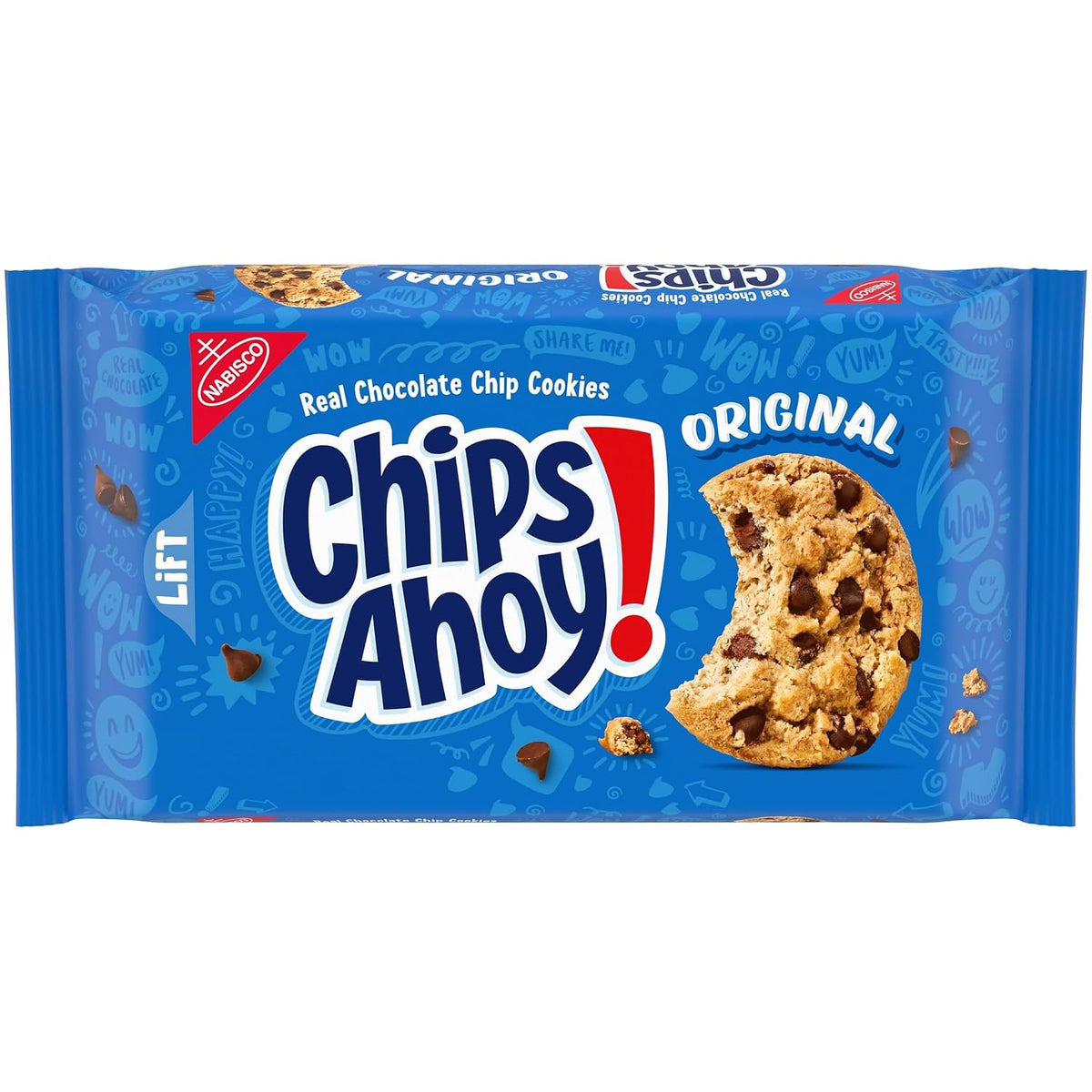Crunchy CHIPS AHOY! chocolate chip cookies pack