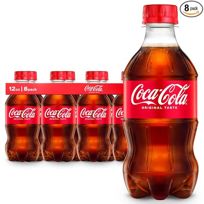 Coca-Cola classic soda 12 fl oz bottle 8 pack