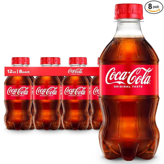 Coca-Cola classic soda 12 fl oz bottle 8 pack