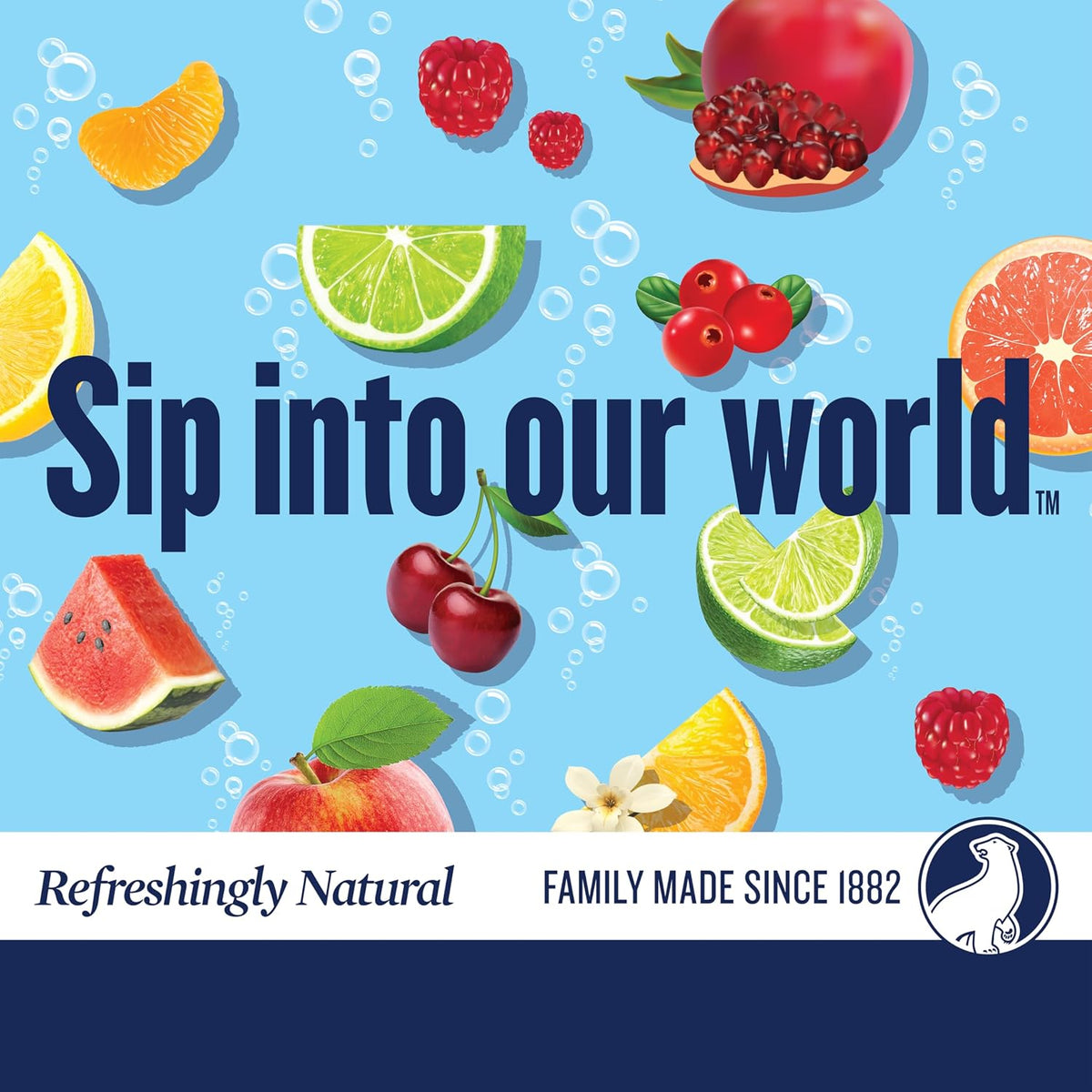 Polar Seltzer Water cranberry clementine beverage