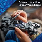 Collectible LEGO Batman vehicle with opening cockpit